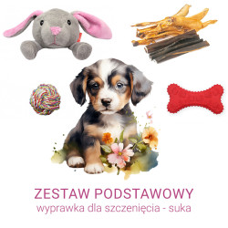 Podstawowy zestaw wyprawkowy dla szczeniąt - suka