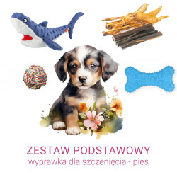 Podstawowy zestaw wyprawkowy dla szczeniąt - pies