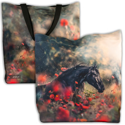 Kary koń - pojemna torba na ramię
