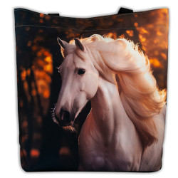 Koń - pojemna torba na ramię z dnem