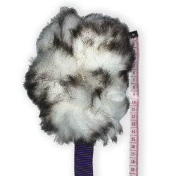 Szarpak zabawka dla psa z wełny owczej dla małych ras