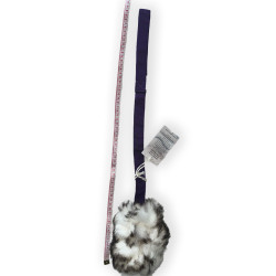 Szarpak zabawka dla psa z wełny owczej dla małych ras