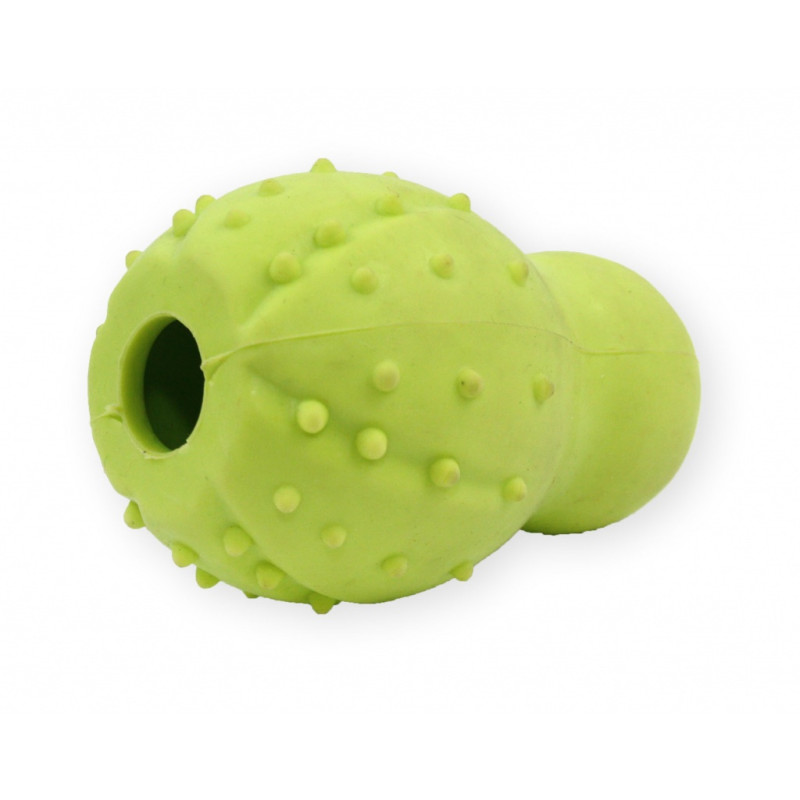 Piłka bałwanek z dzwonkiem 9,5 cm - gryzak dla psa  Pet Nova