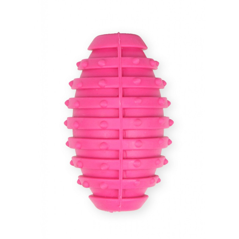 Piłka rugby z dzwonkiem 10 cm - gryzak dla psa  Pet Nova