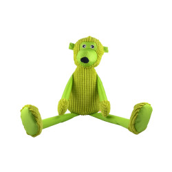 Zielona zabawka pluszowa z piszczałką dla psa 43 cm Pet Nova
