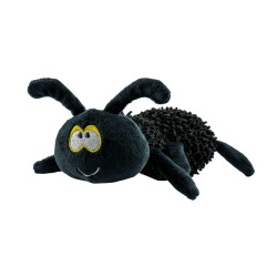 Czarny pająk pluszowy piszczący 22 cm dla psa Pet Nova