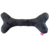 Poduszka - kostka dla psa wykonana z dwukolorowego pluszu - 32 x 15 cm