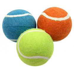 Piłki tenisowe dla psa pływające po wodzie o średnicy 6 cm, zestaw 3 sztuk