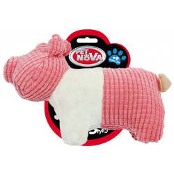 Świnka pluszowa piszcząca stojąca zabawka dla psa Pet Nova